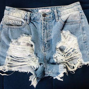 Cello Jean Shorts